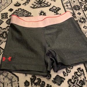 Under armor spandex shorts